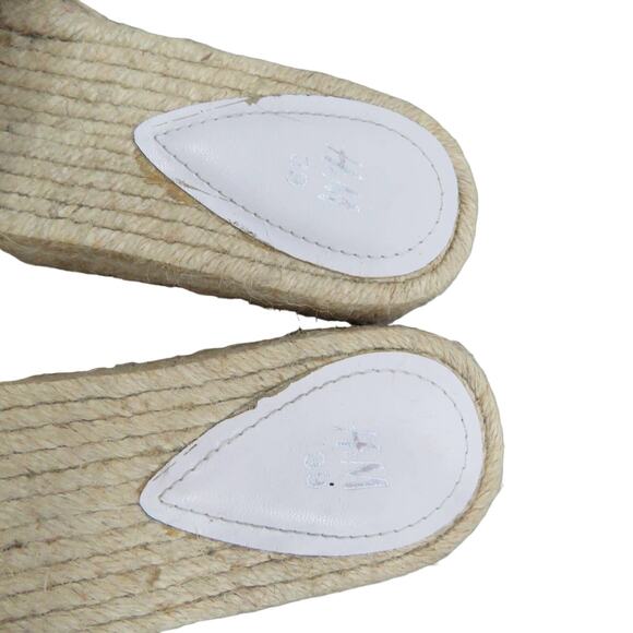 H&M Faux Fur Tweed Slides Size 8 EU39 - Picture 5 of 6